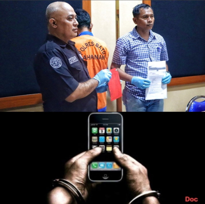 Pelaku Perampasan Telephon Genggam Dirungkus Polres Batu